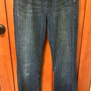 7 For All Mankind Women's Mid Rise Boot Cut Jeans